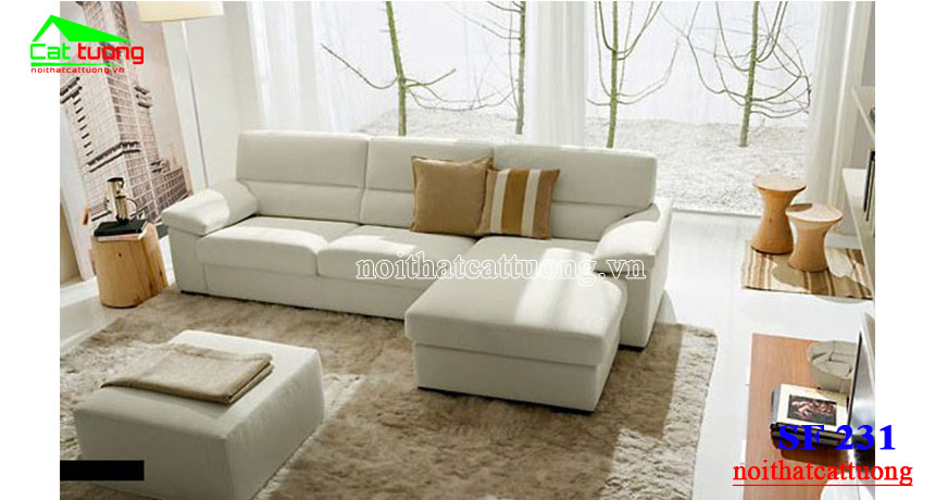sofa nỉ chất lượng cao SF231