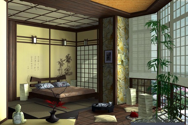 Thiết kế phòng ngủ theo phong cách Nhật bản