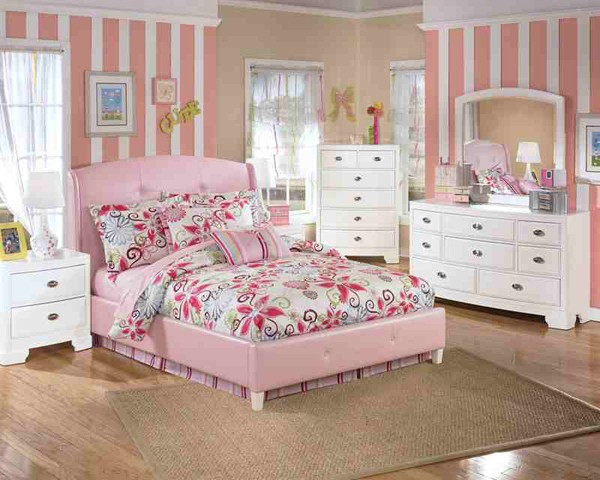  Giường ngủ ngọt ngào cho cô nàng yêu màu hồng