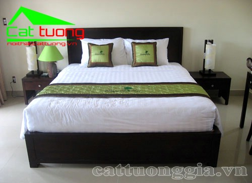 Giường ngủ gỗ tự nhiên đẹp, giá rẻ tại Hà Nội