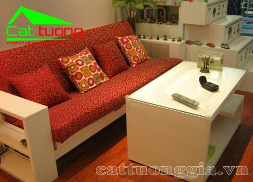 4 kiểu ghế sofa giường tiện dụng cho nhà chật