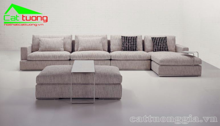 Trang trí phòng khách hiện đại với 10 mẫu sofa góc đẹp