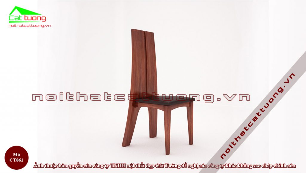 Ghế ăn gỗ đẹp CT861 hiện đại