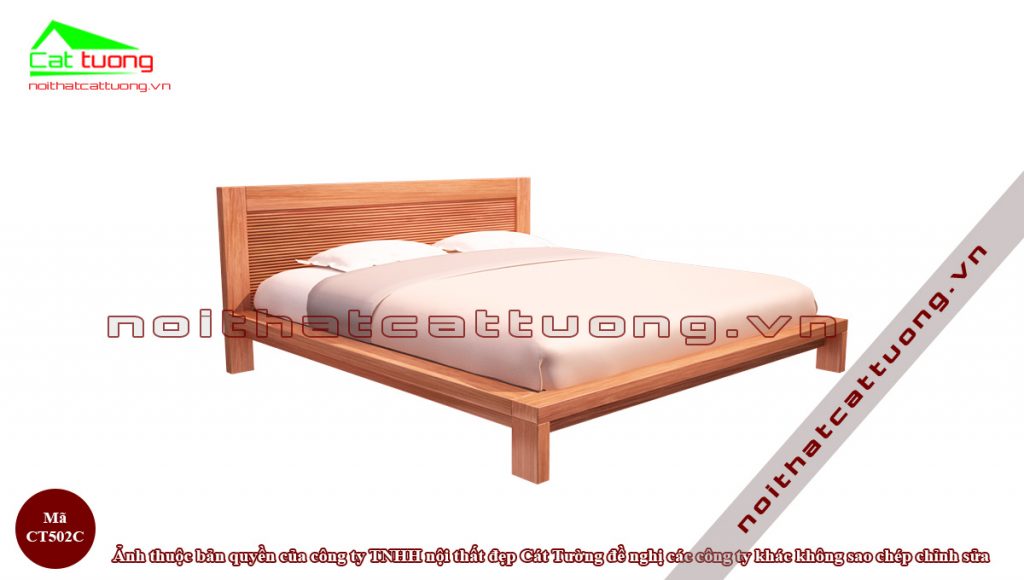 Giường ngủ gỗ Đinh Hương CT502