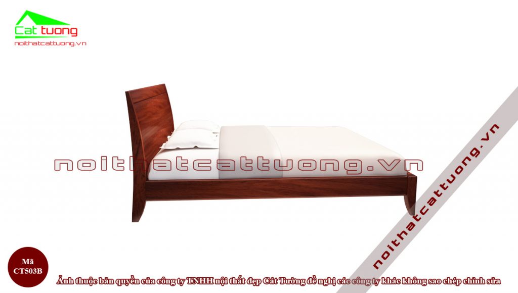 giường ngủ gỗ Gõ Đỏ CT503