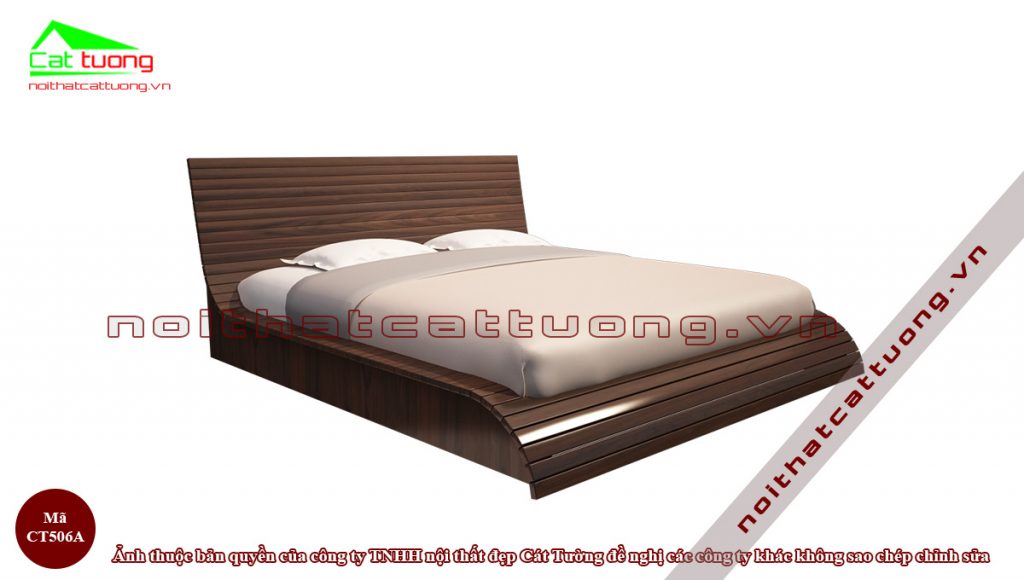giường ngủ gỗ óc chó CT506