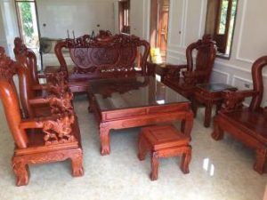 giá bàn ghế gỗ hương