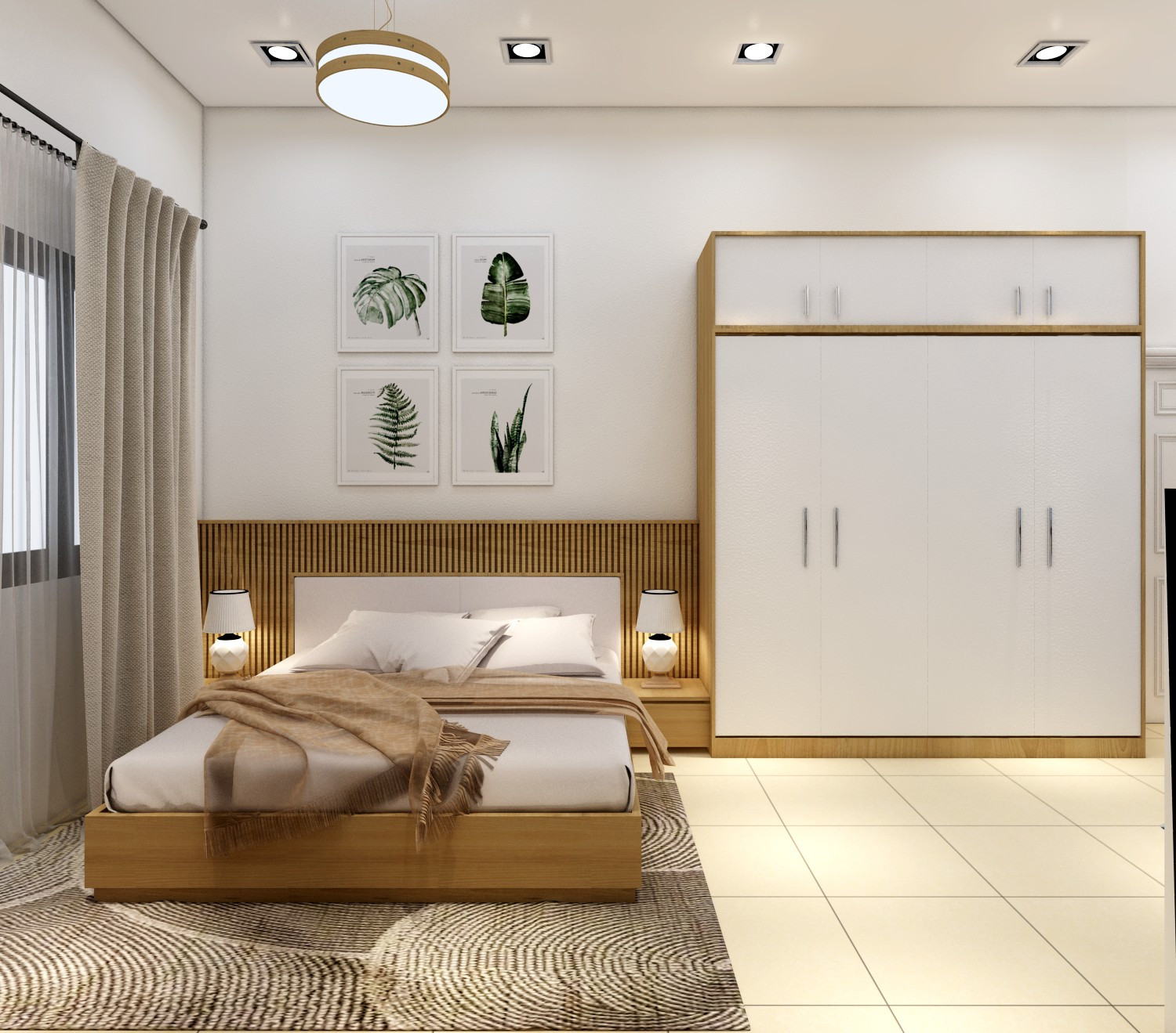 10 mẫu thiết kế nội thất phòng ngủ căn hộ chung cư đẹp  Azio Home
