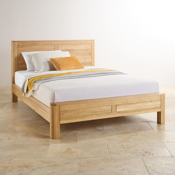 Giường ngủ đơn giá rẻ gỗ Sồi