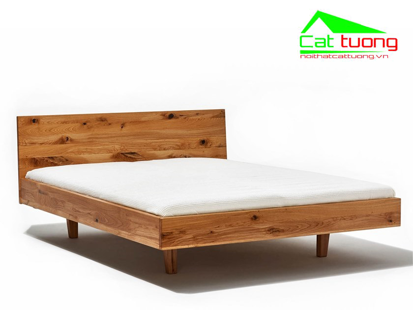 Giường ngủ gỗ sồi nga 18