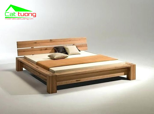 Giường ngủ gỗ sồi nga 19