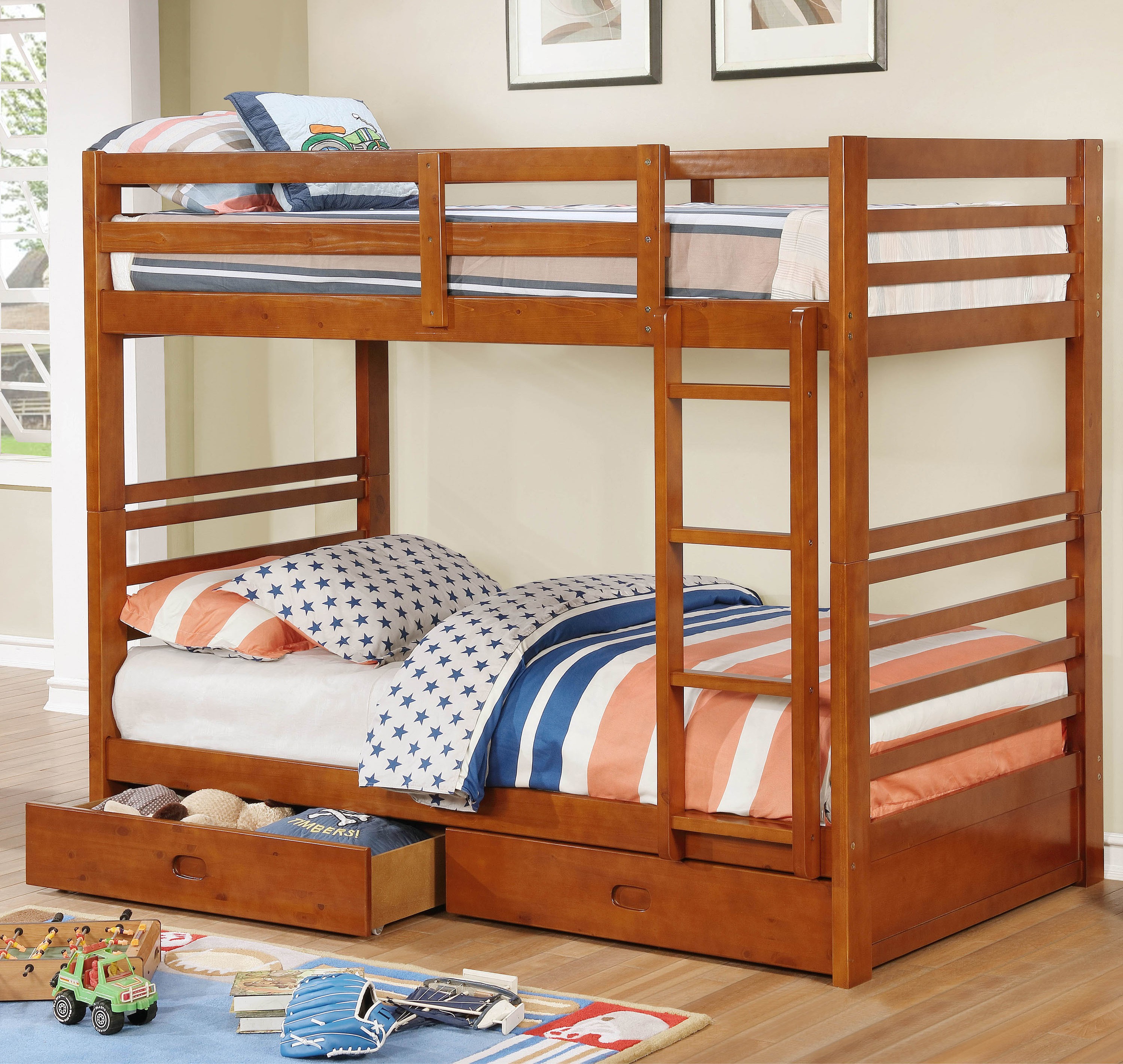Kích thước giường tầng trẻ em gỗ 