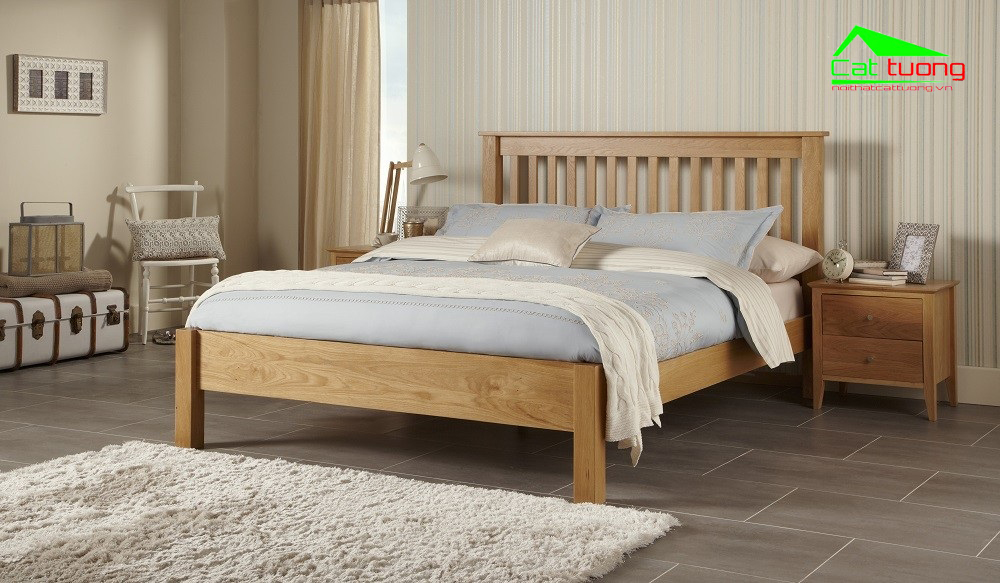 Táp đầu giường gỗ sồi