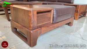 sofa gỗ óc chó CT150h