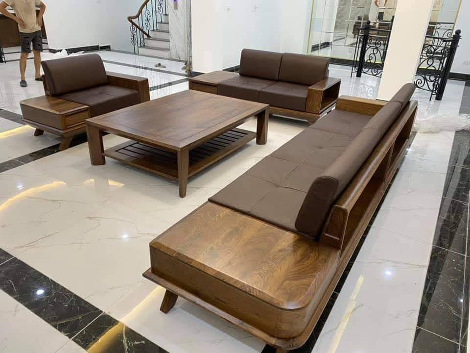 Ghế sofa gỗ tự nhiên