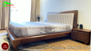 giường gỗ óc chó CT670h