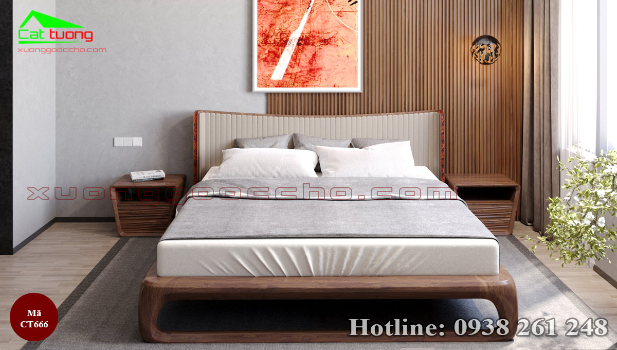 giường ngủ gỗ óc chó tại Bà Rịa Vũng Tàu