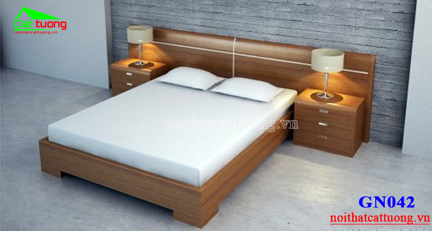 giường ngủ gỗ óc chó tại Gia Lai