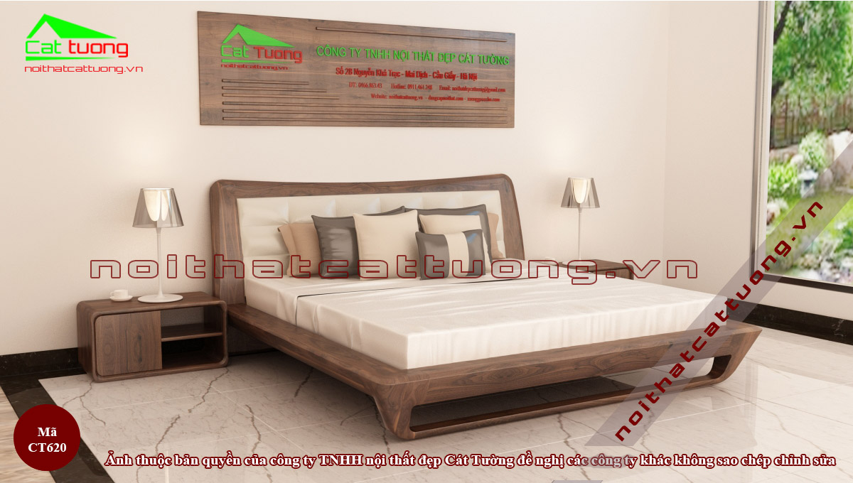 giường ngủ gỗ óc chó tại Thanh Hóa
